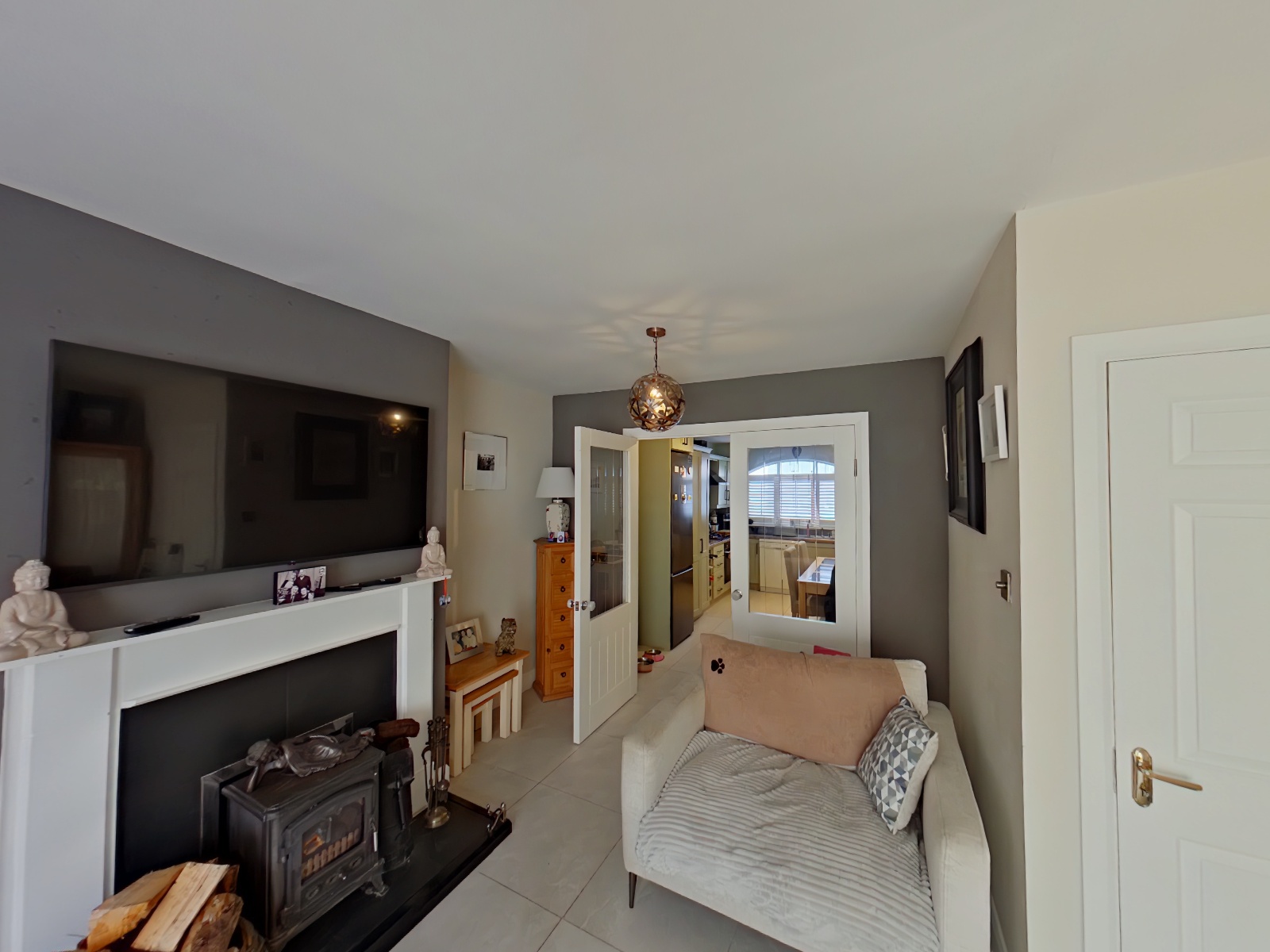 Living Room refurbishment by Irish Homes